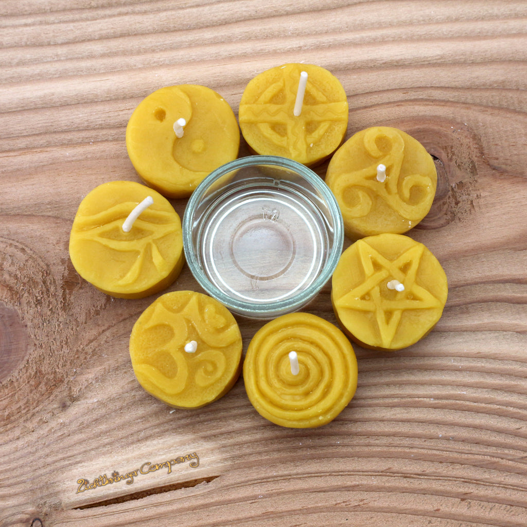 Mondes en cire d'abeille - Bougies de méditation et de rituel