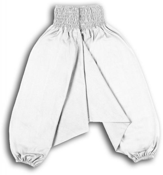 Aladinhose Kind 3-5 Jahre Kindergrösse S Farbe weiss