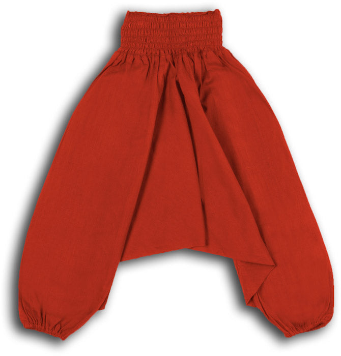 Aladinhose oder Muckhose Kind 2-3 Jahre Kindergrösse Kleinkind
Farbe rot
