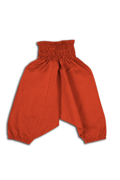 Aladinhose aus Baumwolle für Kinder 1-2 Jahre Größe für Baby in der Farbe rot