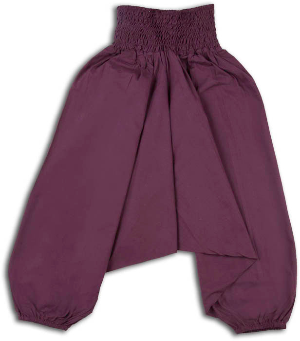 Aladinhose Kinder Größe M Farbe pflaume