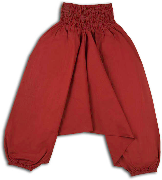 Aladinhose Kinder Größe M Farbe rot