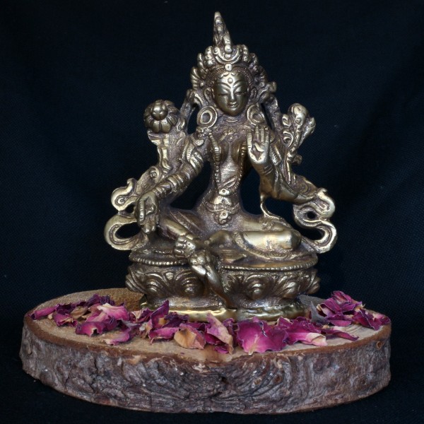 Tara - Statue aus Messing