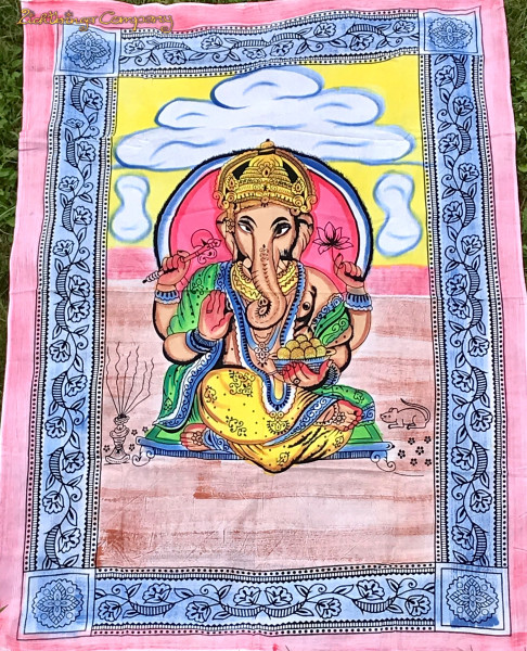 Ganesha Wandtuch in 2 Größen