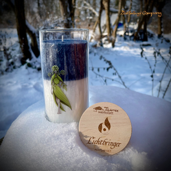 Lichtbringer - Allgäuer Heilkräuterkerze im Glas