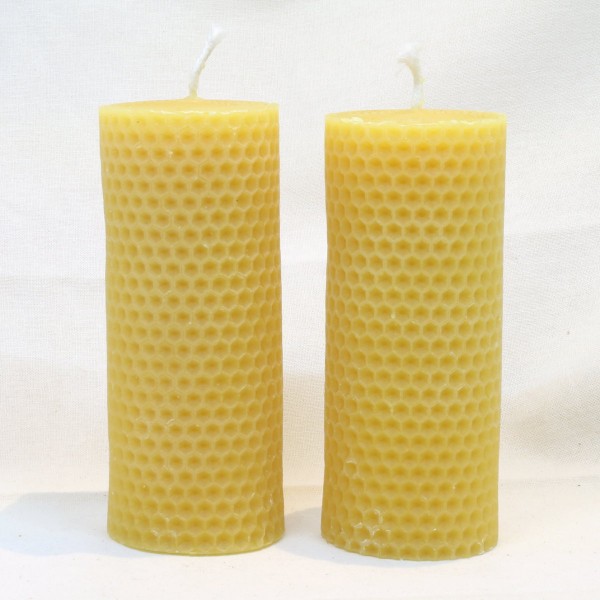 2 er Set Bienenwachs Wabenstumpen Gr.2