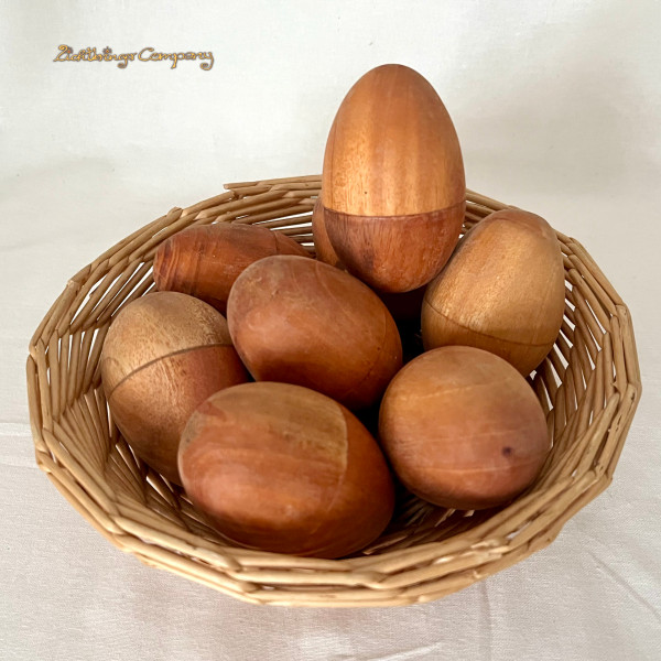 Eiershaker aus Holz - Rasselei